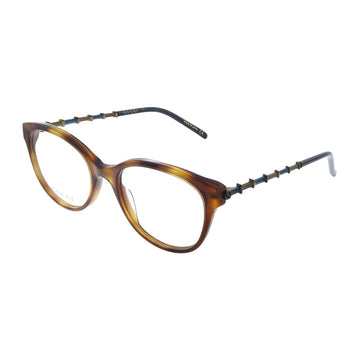 Gucci  VS 0656O 002 Mens Cat-Eye Eyeglasses 53mm