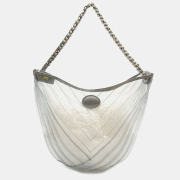 Clear PVC Droplet Hobo Bag