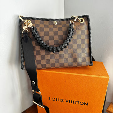 The Swan Crossbody -CS Damier in Black