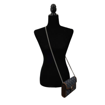 GUCCI - Dionysus VS Denim Shoulder Bag Collection - Blue Brown w/ Shoulder Chain