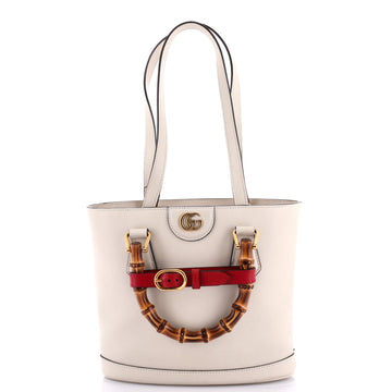 Diana Convertible Bucket Bag Leather Small
