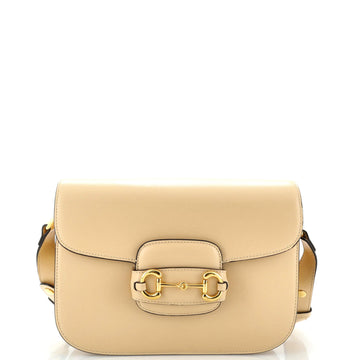 GUCCI Horsebit 1955 Shoulder Bag Leather Small