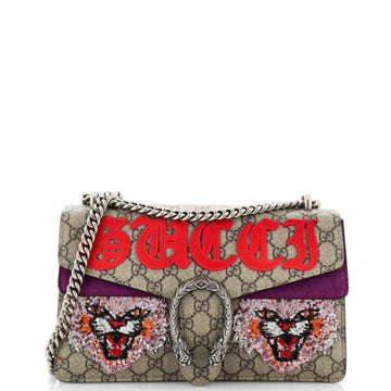 Dionysus Bag Embroidered VS Coated Canvas Small