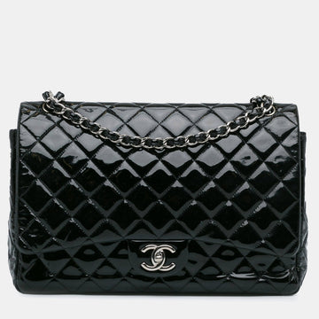 Maxi Classic Patent Double Flap
