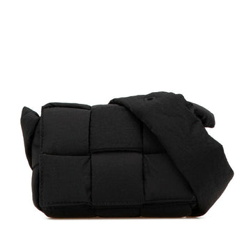 Bottega Veneta Nylon Mini Cassette Shoulder Bag 691018 VB081