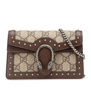 Gucci CS Supreme Dionysus Super Mini Studs Shoulder Bag 476432