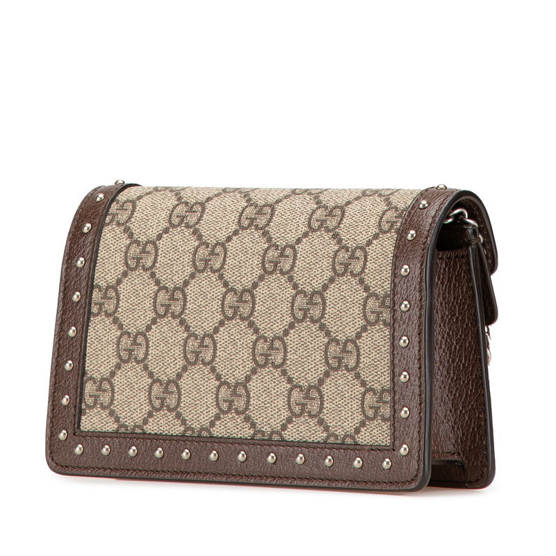 Gucci CS Supreme Dionysus Super Mini Studs Shoulder Bag 476432