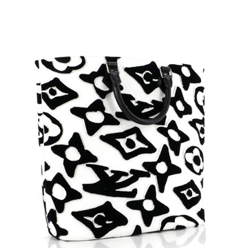 Louis Vuitton Cabas Limited Edition Urs Fischer Tufted Monogram Canvas