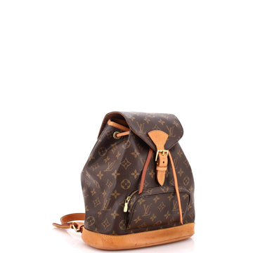 Louis Vuitton Vintage Montsouris Backpack Monogram Canvas PM