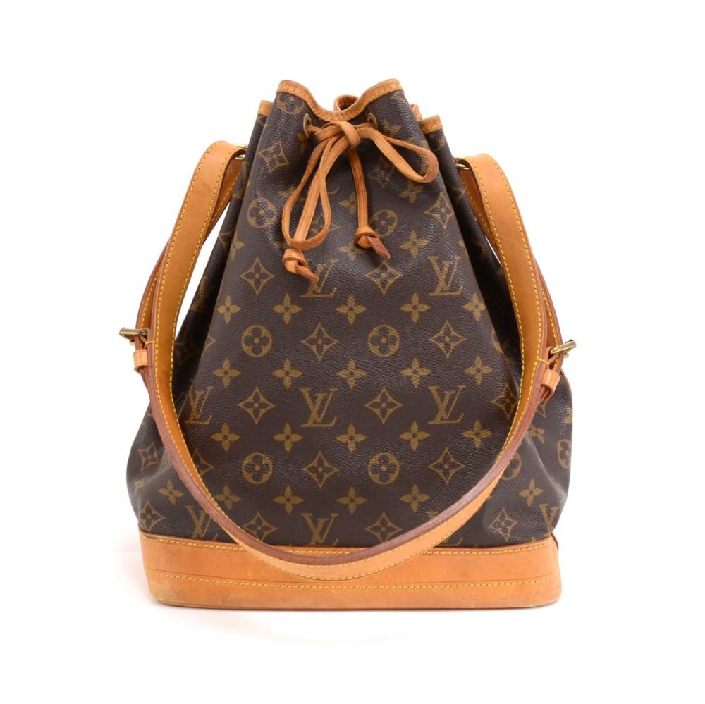Louis Vuitto Noe Large Monogram Canvas Shoulder Bag