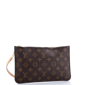 Louis Vuitton Neverfull Pochette Monogram Canvas Large