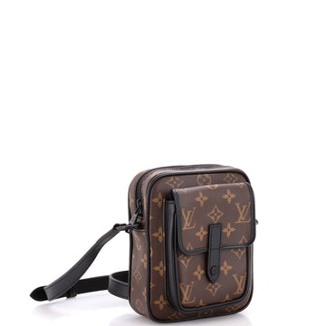 Louis Vuitton Christopher Wearable Wallet Macassar Monogram Canvas