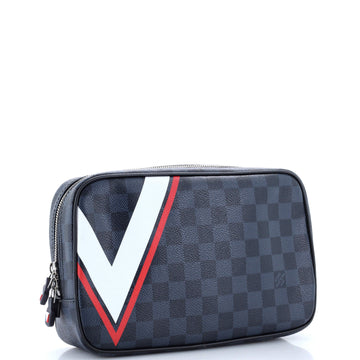 Louis Vuitton Toiletry Pouch Regatta Damier Cobalt GM