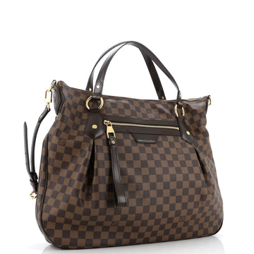 Louis Vuitton Evora Handbag Damier GM