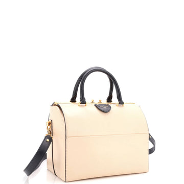Louis Vuitton Speedy Doctor Bag Cuir Orfevre Leather 25