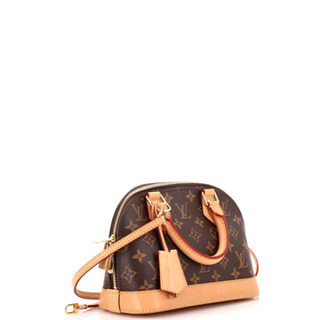 Louis Vuitton Alma Handbag Monogram Canvas BB