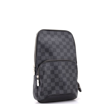 Louis Vuitton Avenue Sling Bag Damier Graphite