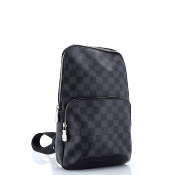 Louis Vuitton Avenue Sling Bag Damier Graphite