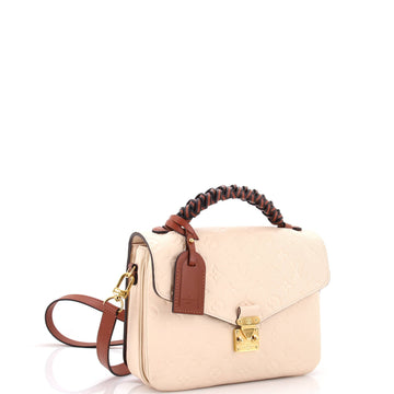 Louis Vuitton Braided Handle Pochette Metis Monogram Empreinte Leather