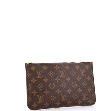 Louis Vuitton Neverfull Pochette Monogram Canvas Large