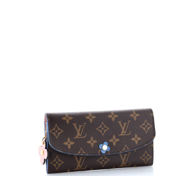 Louis Vuitton Emilie Wallet Limited Edition Blooming Flowers Monogram Canvas