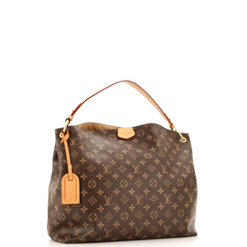 Louis Vuitton Graceful Handbag Monogram Canvas MM