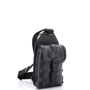 Louis Vuitton Saumur Slingbag Monogram Eclipse Canvas
