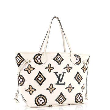 Louis Vuitton Neverfull NM Tote Wild at Heart Monogram Giant MM