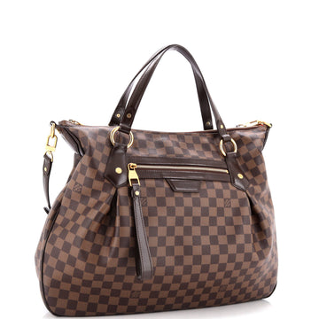 Louis Vuitton Evora Handbag Damier GM