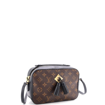 Louis Vuitton Saintonge Handbag Monogram Canvas with Leather
