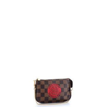 Louis Vuitton Pochette Accessoires Limited Edition Damier Mini