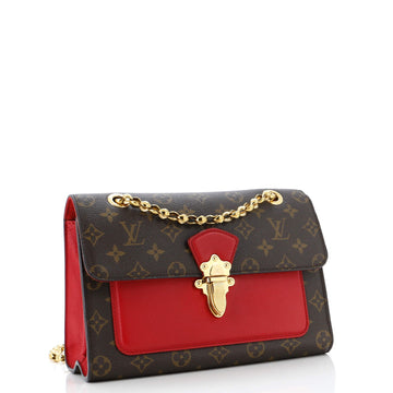Louis Vuitton Victoire Handbag Monogram Canvas and Leather