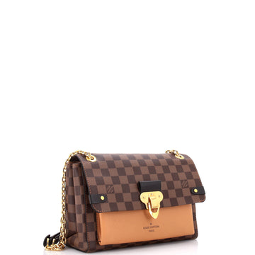 Louis Vuitton Vavin Handbag Damier with Leather PM
