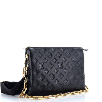 Louis Vuitton Coussin Bag Monogram Embossed Lambskin PM