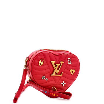 Louis Vuitton New Wave Heart Crossbody Bag Limited Edition Love Lock Quilted Leather