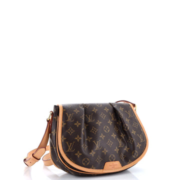 Louis Vuitton Menilmontant Handbag Monogram Canvas PM