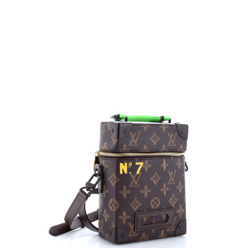 Louis Vuitton Vertical Box Trunk Bag No.7 Trunk L'Oeil Vintage Monogram Canvas