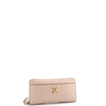 Louis Vuitton Zippy Lockme Wallet Leather