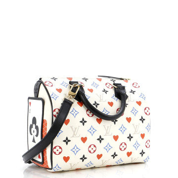Louis Vuitton Speedy Bandouliere Bag Limited Edition Game On Multicolor Monogram 25