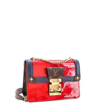 Louis Vuitton Wynwood Handbag Monogram Vernis with Monogram Canvas and Epi Leather