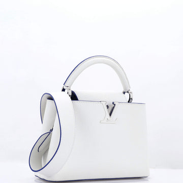 Louis Vuitton Capucines Bag Limited Edition Taurillion Leather with Monogram Flower Print Interior BB