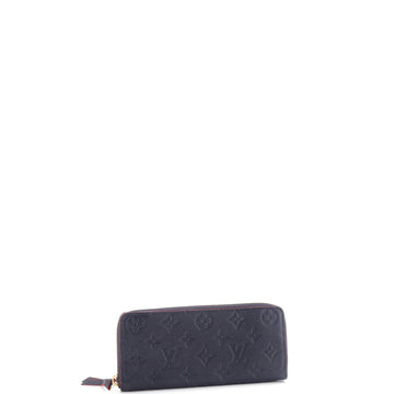 Louis Vuitton Clemence Wallet Monogram Empreinte Leather