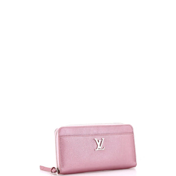 Louis Vuitton Zippy Lockme Wallet Leather