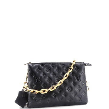 Louis Vuitton Coussin Bag Monogram Embossed Lambskin PM
