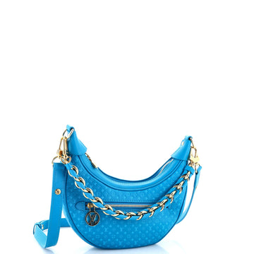 Louis Vuitton Loop Handbag Nanogram Embossed Leather