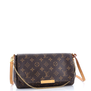 Louis Vuitton Favorite Handbag Monogram Canvas MM