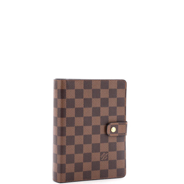Louis Vuitton Ring Agenda Cover Damier MM