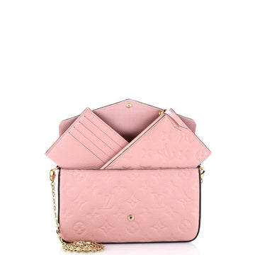 Louis Vuitton Felicie Pochette Monogram Empreinte Leather