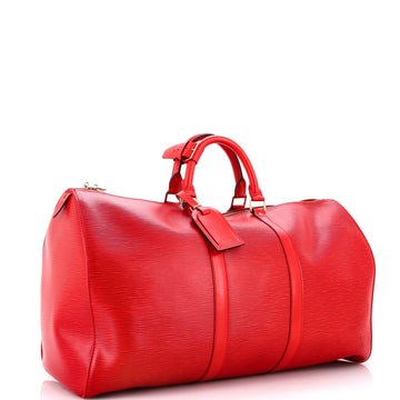 Louis Vuitton Keepall Bag Epi Leather 50