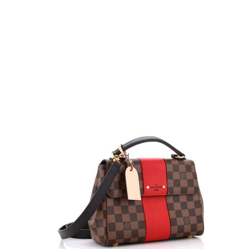 Louis Vuitton Bond Street Handbag Damier with Leather BB